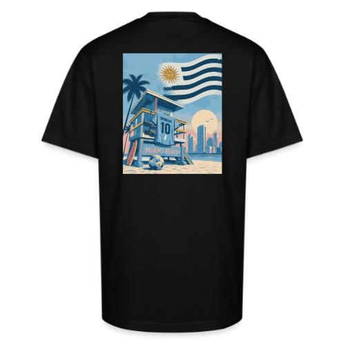 Uruguay Mundial Tee — Doble Estampado - Unisex Oversized Heavyweight T-Shirt