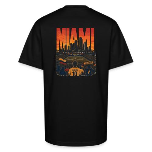 Colombia Mundial Tee — Edición Doble Estampado - Unisex Oversized Heavyweight T-Shirt