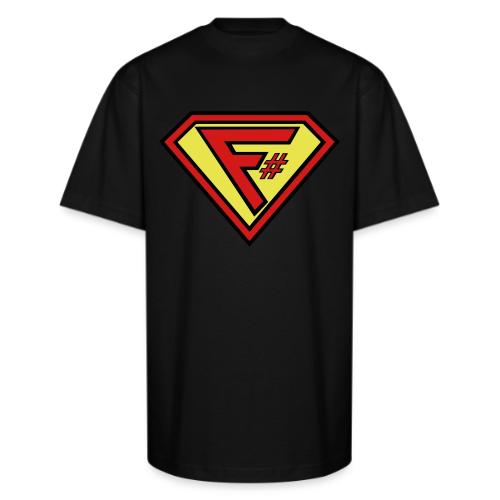 F# Hero Woman - Unisex Oversized Heavyweight T-Shirt