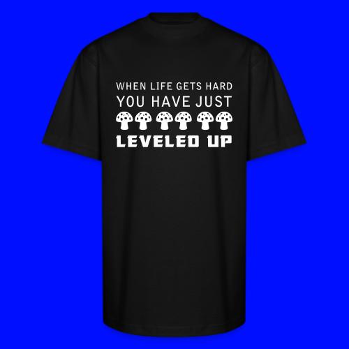 Level Up - Unisex Oversized Heavyweight T-Shirt