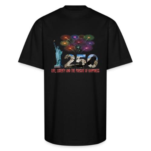 250 Years USA - Unisex Oversized Heavyweight T-Shirt