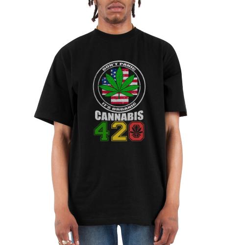 Side Splitting 420 My Medical Weed Marijuana - Unisex Oversized Heavyweight T-Shirt