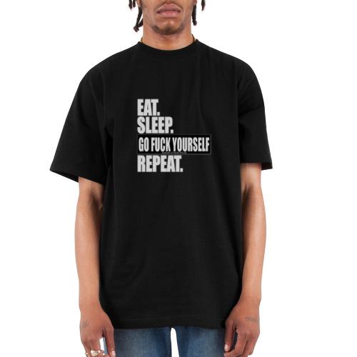 eat sleep… - Unisex Oversized Heavyweight T-Shirt