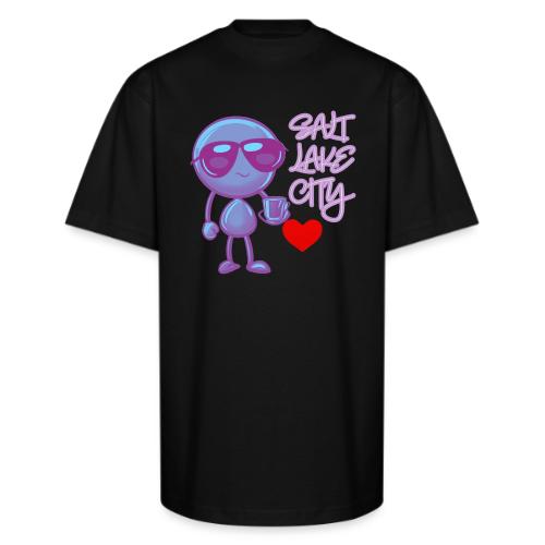 Smoon City 19 Salt Lake City - Unisex Oversized Heavyweight T-Shirt