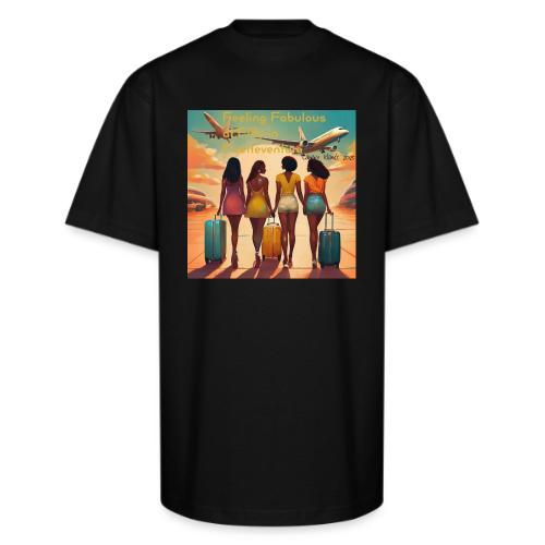 Mrs. S Good Girlfriends Retreat Feeling Fabulous - Unisex Oversized Heavyweight T-Shirt