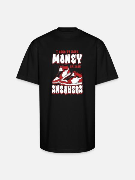 Sneaker Collector - Unisex Oversized Heavyweight T-Shirt - black