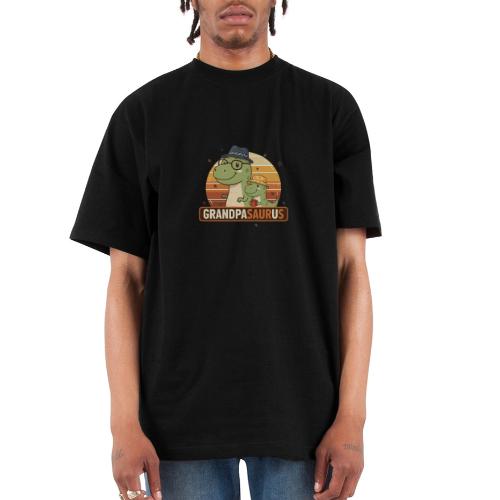 GrandpaSaurus Sunset Duo - Unisex Oversized Heavyweight T-Shirt