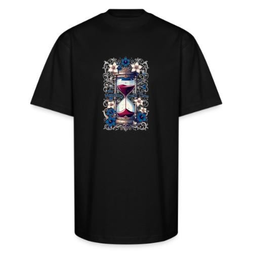 Our Moments Defy Time Hourglass Gifts T-Shirt - Unisex Oversized Heavyweight T-Shirt
