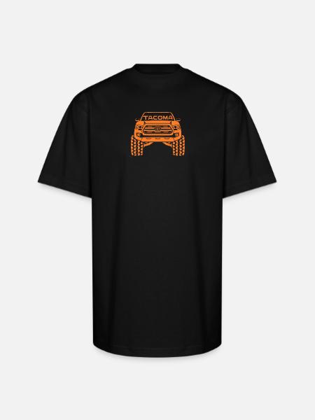 2016 Toyota Tacoma - Unisex Oversized Heavyweight T-Shirt - black