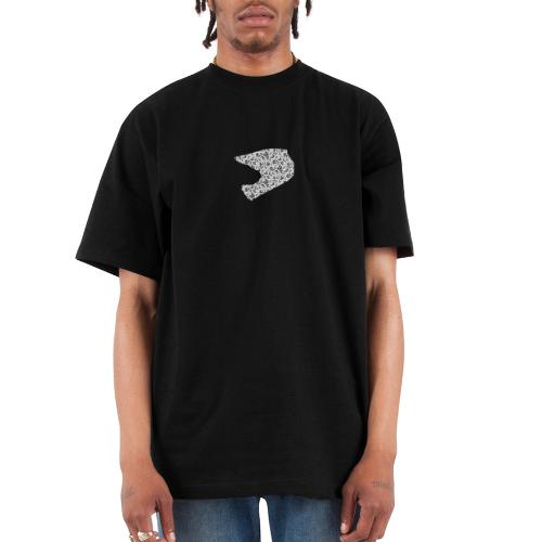 Floral Helmet - Unisex Oversized Heavyweight T-Shirt