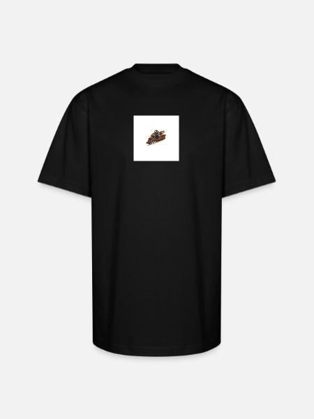 Moto Dash Neon Racer - Unisex Oversized Heavyweight T-Shirt - black