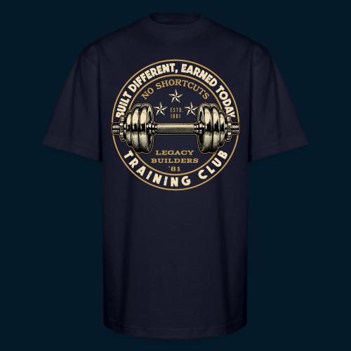 Legacy Builders 81 Training Club - Unisex Oversized Heavyweight T-Shirt