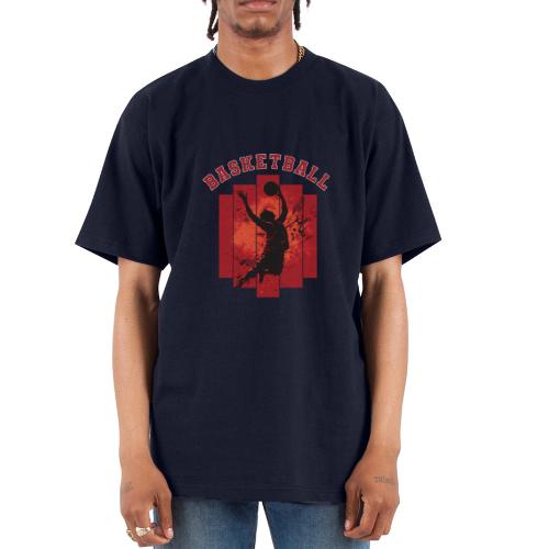 Basketball Mode On - Unisex Oversized Heavyweight T-Shirt