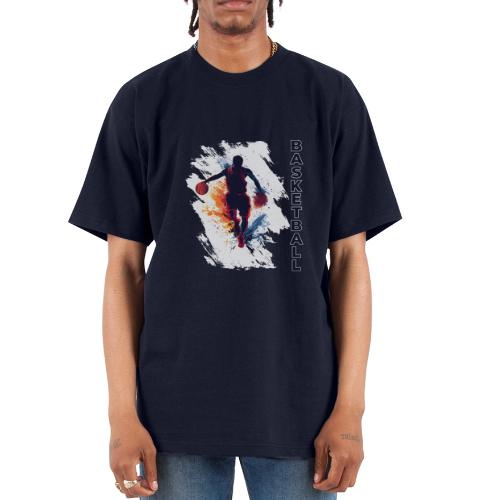 Basketball Hustle - Unisex Oversized Heavyweight T-Shirt