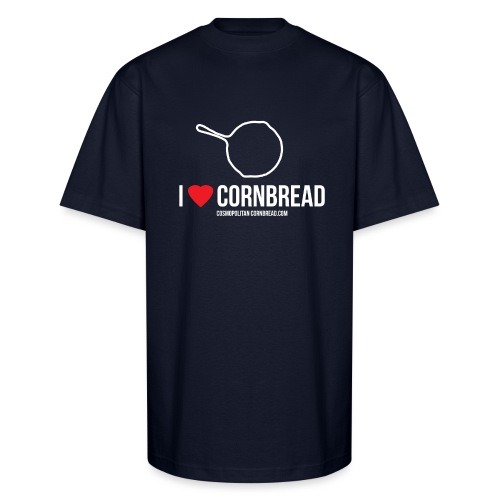I heart cornbread - Unisex Oversized Heavyweight T-Shirt