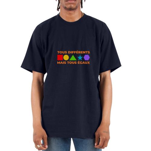 United in Our Differences - Unisex Oversized Heavyweight T-Shirt