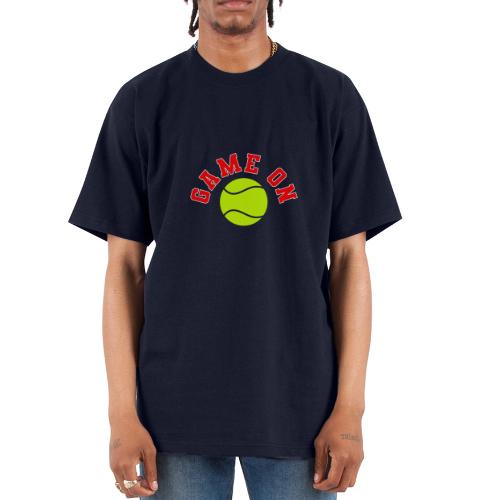 Game On Tennis - Unisex Oversized Heavyweight T-Shirt