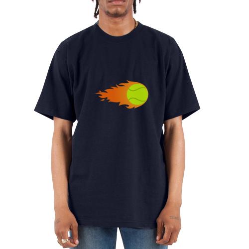 Tennis Ball - Unisex Oversized Heavyweight T-Shirt