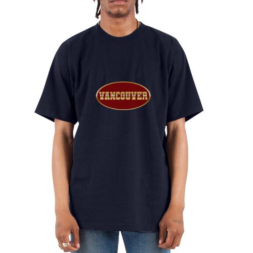 Golden Vibes – Vancouver - Unisex Oversized Heavyweight T-Shirt