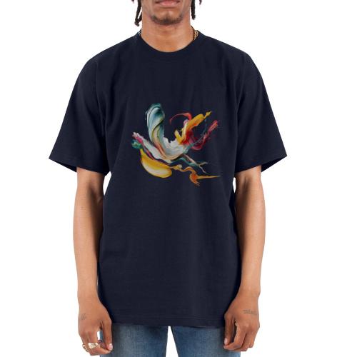 Abstract Chaos - Unisex Oversized Heavyweight T-Shirt