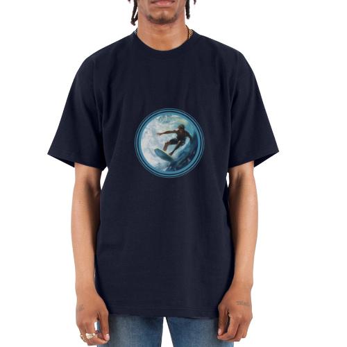 Surfing Freedom - Unisex Oversized Heavyweight T-Shirt