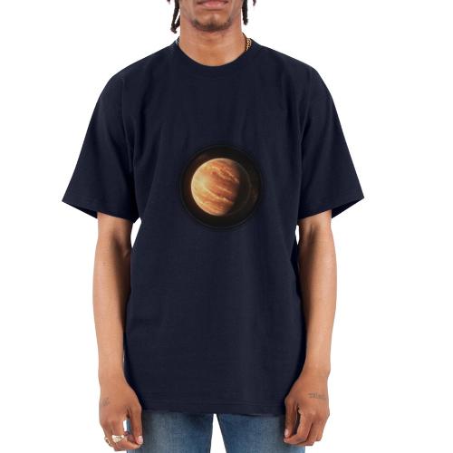 Exoplanet Frontiers - Unisex Oversized Heavyweight T-Shirt
