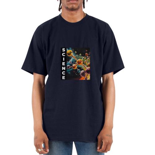 Molecular Science - Unisex Oversized Heavyweight T-Shirt