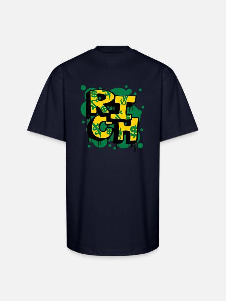 Rich USA - Unisex Oversized Heavyweight T-Shirt - navy