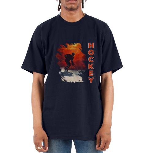 Hockey Vibes - Unisex Oversized Heavyweight T-Shirt