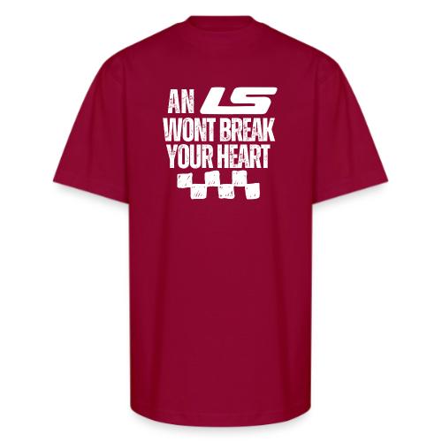 AN LS WONT BREAK YOUR HEART - Unisex Oversized Heavyweight T-Shirt