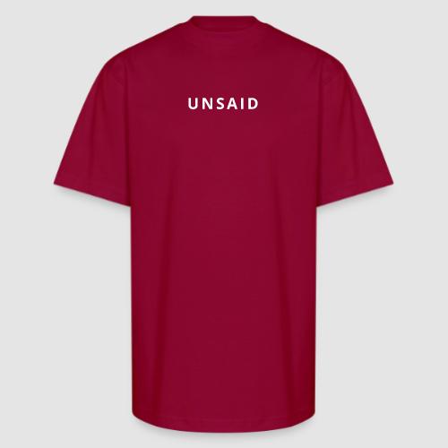 Graphic Streetwear “Numb To The Core” BY UNSAID - Unisex Oversized Heavyweight T-Shirt