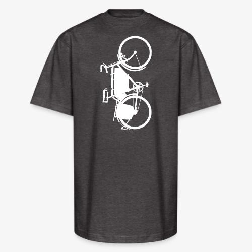swiss_army_bike_bw - Unisex Oversized Heavyweight T-Shirt