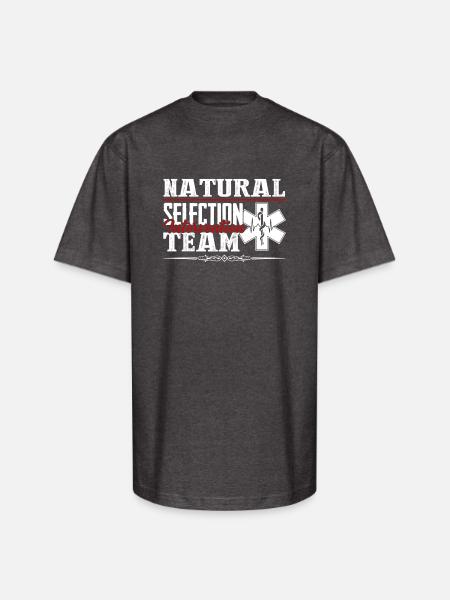 Paramedic Tshirt - Unisex Oversized Heavyweight T-Shirt - charcoal grey