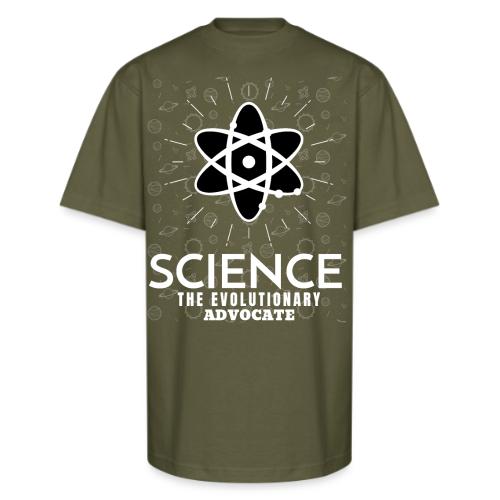 Science The Evolutionary Advocate White Design - Unisex Oversized Heavyweight T-Shirt