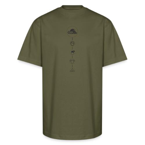 Go4x4 life - Unisex Oversized Heavyweight T-Shirt