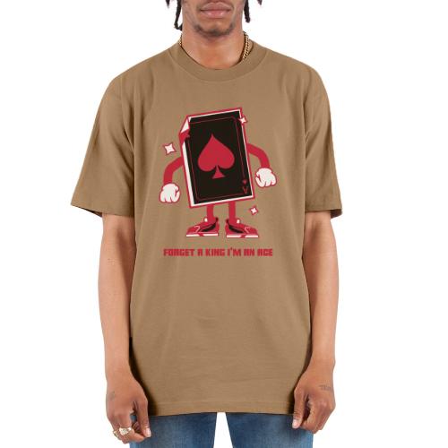 Forget A King I'm An Ace - Unisex Oversized Heavyweight T-Shirt