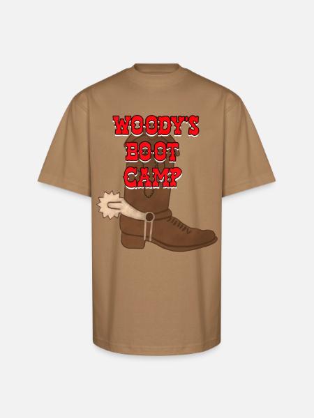 Boot Camp - Unisex Oversized Heavyweight T-Shirt - khaki