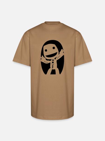 Little Big Planet - Unisex Oversized Heavyweight T-Shirt - khaki