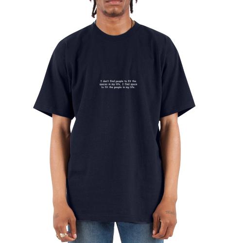 Spaces - Unisex Oversized Heavyweight T-Shirt
