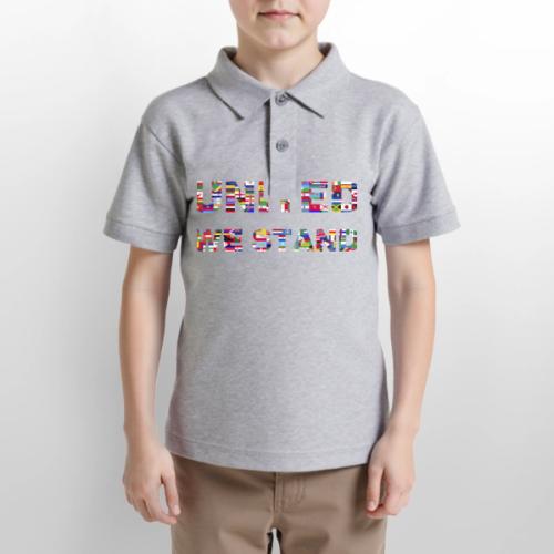 UNITED WE STAND - Gildan Kid's 50/50 Jersey Polo