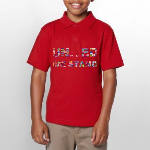 UNITED WE STAND - Gildan Kid's 50/50 Jersey Polo