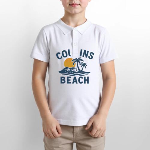 cousins beach t shirt - Gildan Kid's 50/50 Jersey Polo