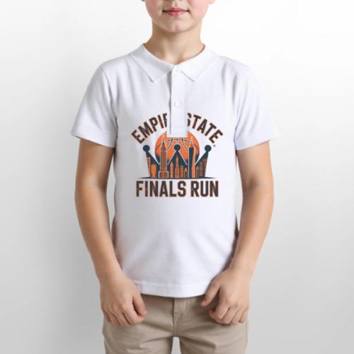 Empire State Finals Run - Gildan Kid's 50/50 Jersey Polo