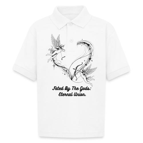 Eternal Union T-Shirt, Mug, & Leggings - Gildan Kid's 50/50 Jersey Polo