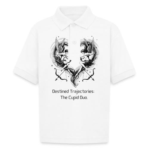 Cupid Duo T-Shirt, Mug, & Leggings - Gildan Kid's 50/50 Jersey Polo
