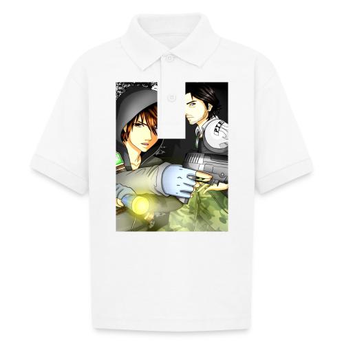 P I E Poster - Gildan Kid's 50/50 Jersey Polo