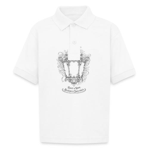 Victorian Lantern T-Shirt - Gildan Kid's 50/50 Jersey Polo
