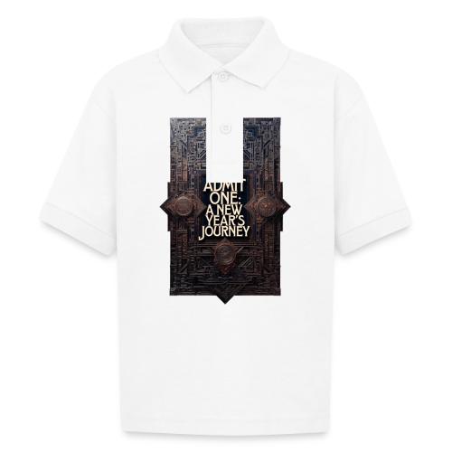 Art Deco VIP Pass T-Shirt - Gildan Kid's 50/50 Jersey Polo
