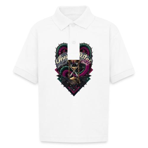 Love Bites (Literally) T-Shirt - Gildan Kid's 50/50 Jersey Polo