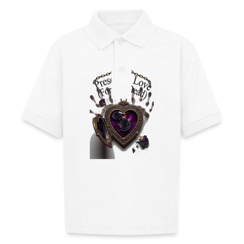 Preserved Love (Forever Dead) T-Shirt - Gildan Kid's 50/50 Jersey Polo